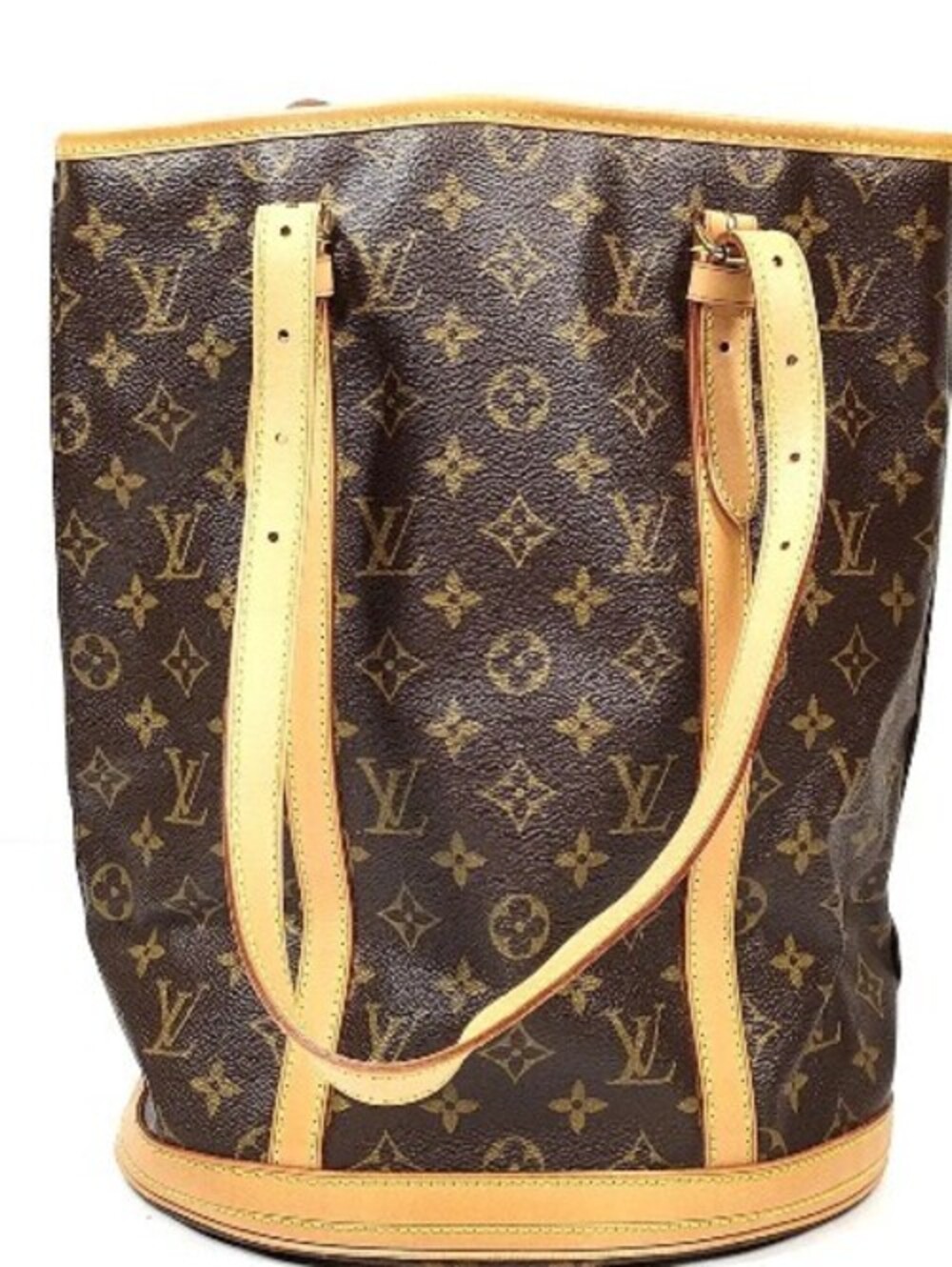 Louis Vuitton Bucket GM Monogram Canvas Large Shoulder Tote M42236